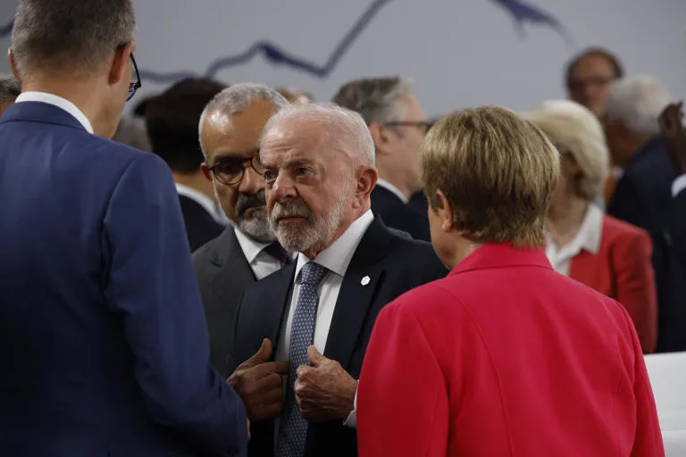 Lula da Silva sorprende en el G7: "Yo nunca fui un izquierdista"
