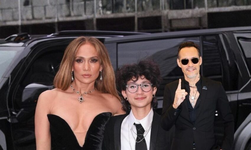 Emme, hija de Jennifer López y Marc Anthony, llama la atención al aparecer identificada como Oskar Muñiz en publicación de graduación
