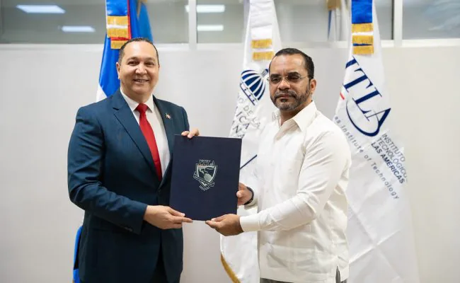 ITLA e Ideice firman convenio para fortalecer la investigación educativa, el desarrollo tecnológico y las oportunidades de formación