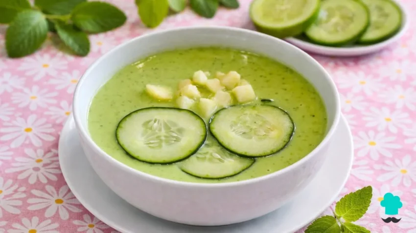 Receta de Sopa fría de pepino y manzana: el plato más fresco y ligero del verano