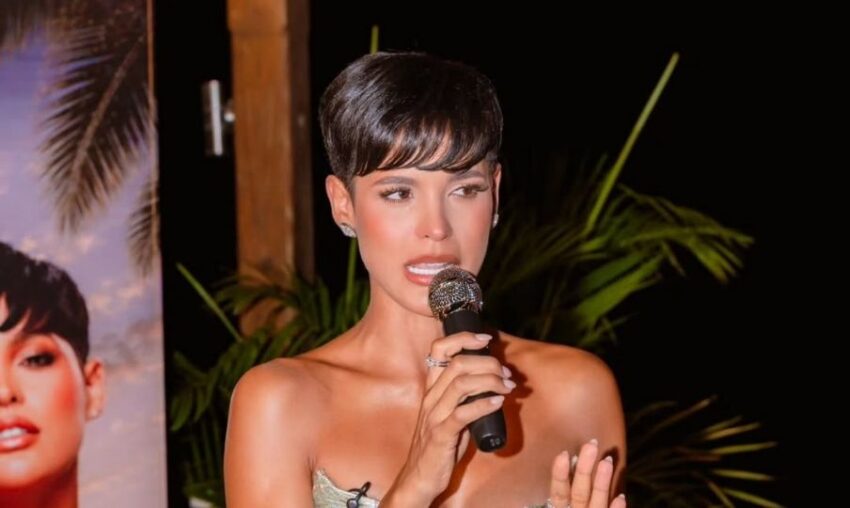 Valentina Campion agradece respaldo de Samaná tras presentación como candidata de la provincia en Miss RD Universo
