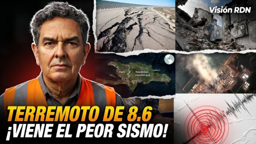 Alexi de Marchena alerta  que un sismo superior a 8.2 grados amenaza al país y denuncia fallas estructurales en el viaducto de Los Alcarrizos