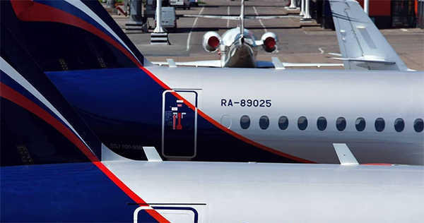 Rusia: el 19 por ciento de sus aviones, en tierra este verano
