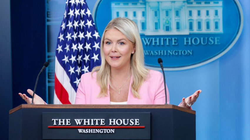 Preguntan a Leavitt por qué Trump niega implicación en el ataque a la escuela de Minab y dice esto