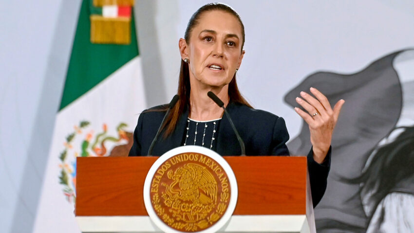 Sheinbaum responde a asesor de Trump que dijo que "organizaciones terroristas" controlan a México