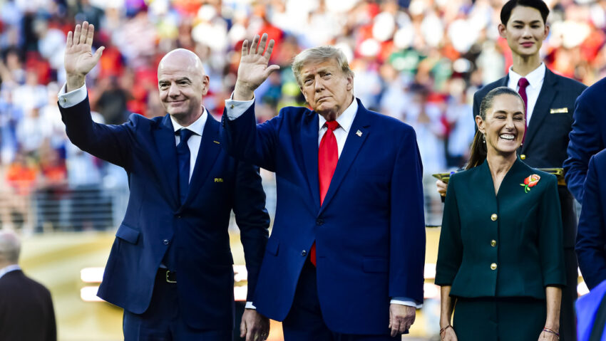 Sheinbaum revela de qué habló con Trump en la final del Mundial