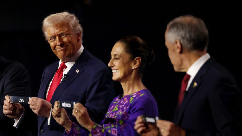 Trump explica por qué castiga con aranceles a sus dos vecinos