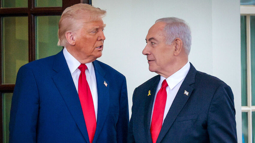 Trump responde si coincide con Netanyahu sobre Irán