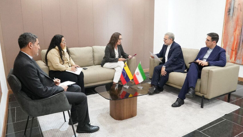 Venezuela entrega nota de protesta a Irán y el embajador responde