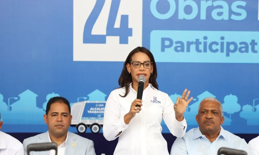 ASDN da primer picazo a obras del Presupuesto Participativo 2026 por RD$ 100 MM