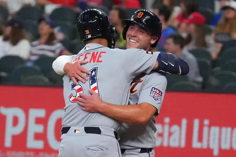 Riley Greene lidera el triunfo de los Tigres sobre los Rangers