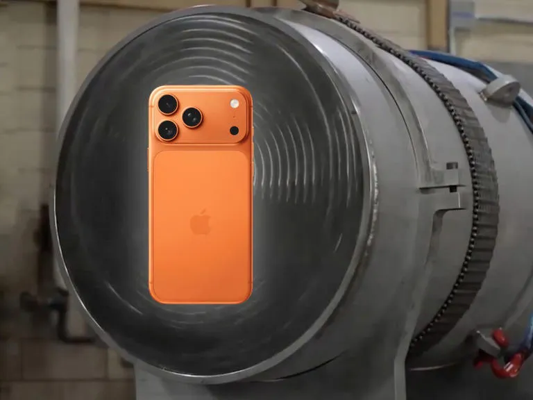 Cpsula del tiempo tecnolgica: Un iPhone 17 Pro enterrado para la historia
