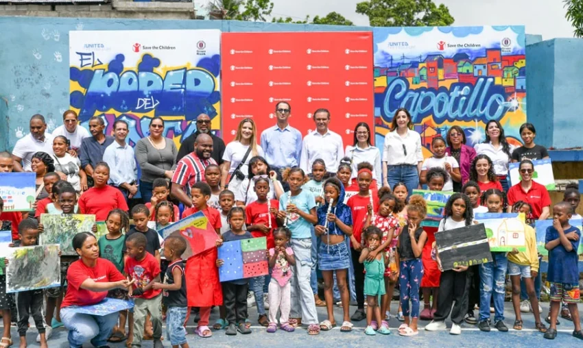 Directora Ejecutiva de ONU Turismo conoce impacto de los programas de Save the Children Dominicana en Capotillo