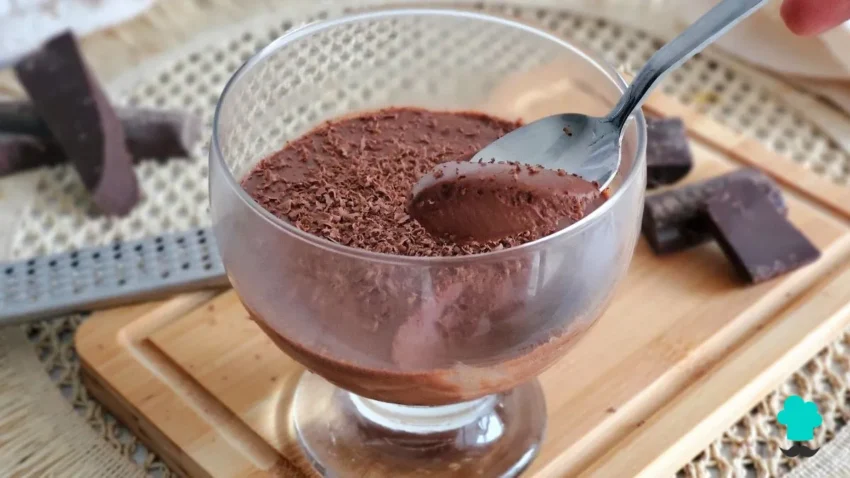 Receta de Mousse de chocolate con solo 3 ingredientes