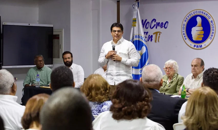 PRM reelige a Fellito Suberví como su presidente en el Distrito Nacional