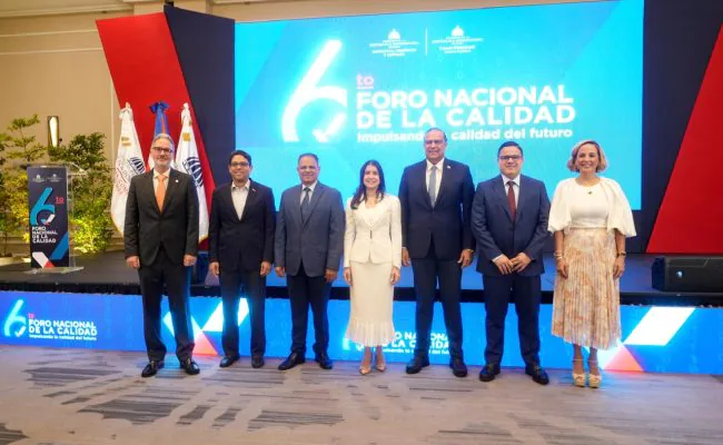 Sectores público y privado reafirman compromiso con la calidad como vía para el desarrollo; Ministerio de Industria, Comercio y Mipymes organiza sexto Foro Nacional la Calidad