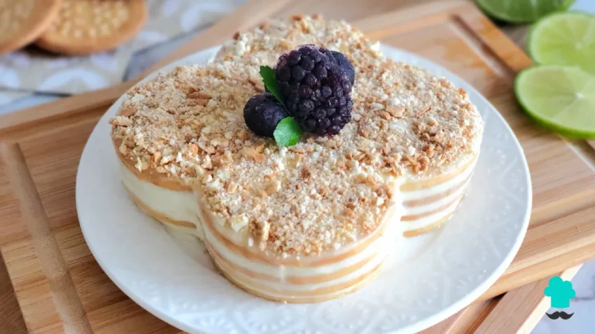 Receta de Tarta de leche condensada y galletas sin horno