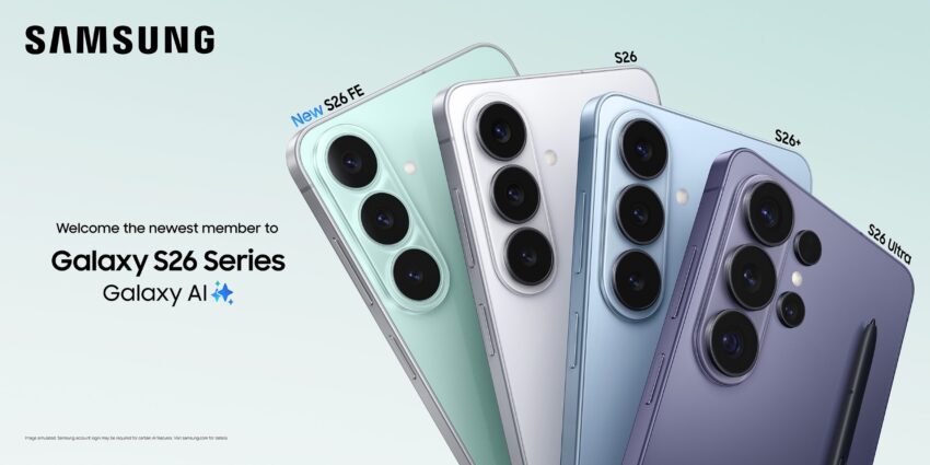 Samsung Galaxy S26 FE ofrece la más reciente experiencia premium centrada en lo que más importa