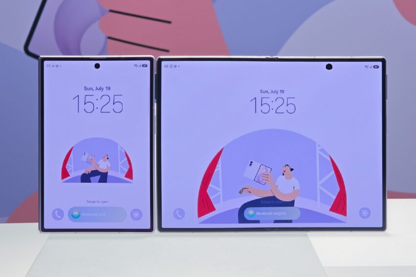 Un primer vistazo al Galaxy Z Fold8 Ultra, Galaxy Z Fold8 y Galaxy Z Flip8