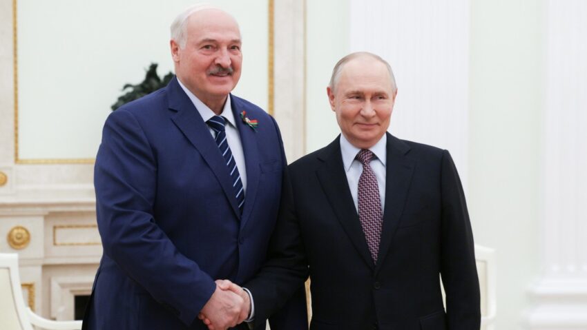 Putin se reúne con el presidente bielorruso