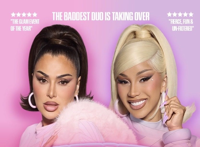 Cardi B y Huda Kattan se unen para lanzar la colección de maquillaje “Snatched Baddies”