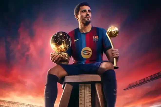 Flick bendice a Rodri, nuevo metrónomo del Barcelona