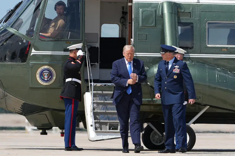 Las autoridades investigan un incidente de seguridad aérea relacionado con la aeronave de Donald Trump