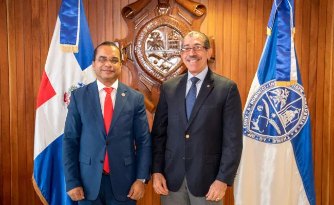 Rector Asjana David y director del ITLA fortalecerán alianza para formar en IA, ciberseguridad y transformación digital en la UASD