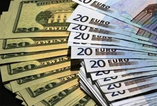 Dólar subió 4 cts. y era vendido a RD$58.43; el euro subió a $68.91
