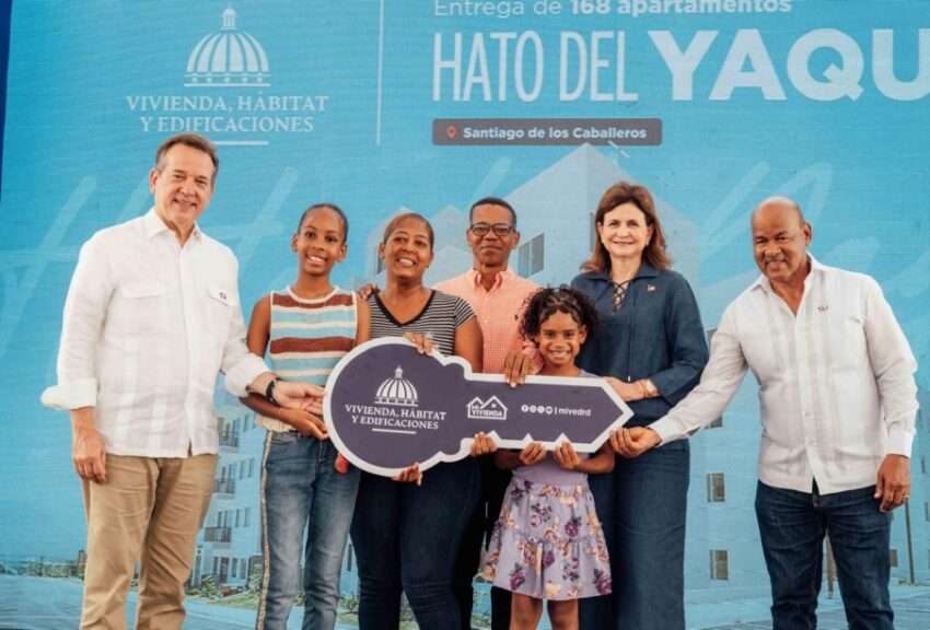 MIVHED avanza segunda etapa de Mi Vivienda Hato del Yaque con entrega de 168 nuevos apartamentos