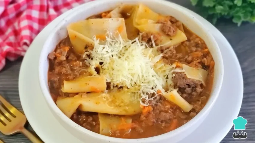 Receta de Sopa de lasaña cremosa y deliciosa que vas a querer repetir