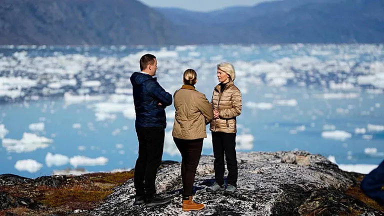 Von der Leyen en Groenlandia