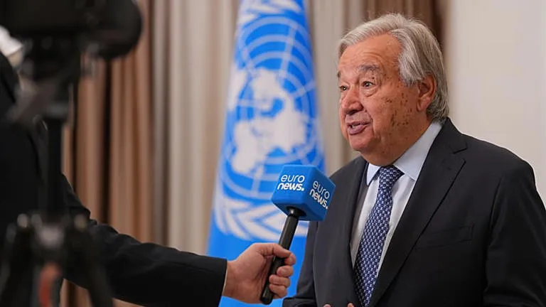 Llamado de António Guterres por la paz: 4 alertas clave en 2026