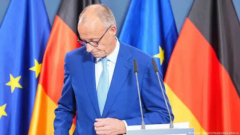 Canciller Merz en crisis