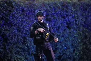 Policía británica 