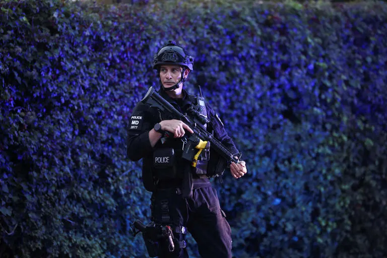 Policía británica