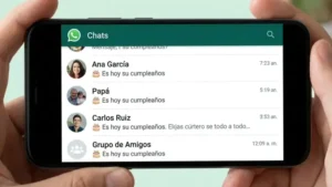 Aviso de cumpleaos en WhatsApp