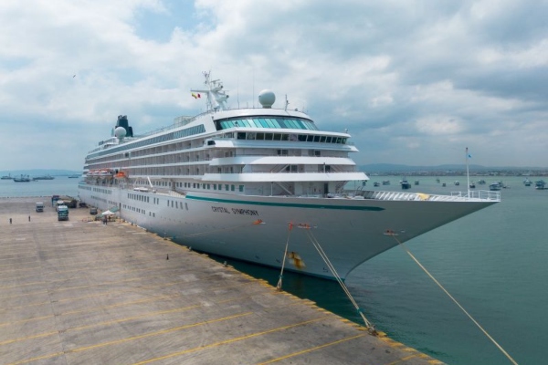 Temporada de cruceros en Puerto de Manta 2026